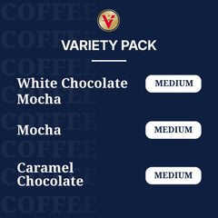 Victor Allen's White Chocolate Mocha pods provide indulgent sweetness for a break.