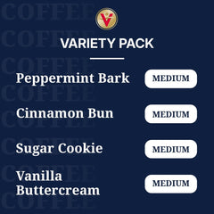 Victor Allen's Winter Wonderland Cinnamon Bun pod with warm spice and vanilla aroma