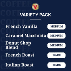 Donut Shop Blend pod highlighting smooth, no-frills flavor for everyday coffee.