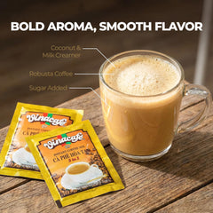 Vinacafe sachets on a desk for office coffee moments