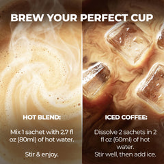 Vinacafe iced coffee in glass, quick and refreshing