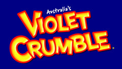 Violet Crumble 6-ounce jar showing total chocolate content for convenient storage