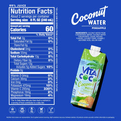 Vita Coco shelf-stable packaging — ready-to-drink coconut water from fresh coconuts.
