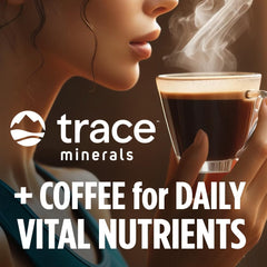 VitaCup Mineral Coffee in a drip coffee maker with easy-brew design.