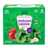 Vitafusion Vitamin-Boosted Smoothie pouch with Apple Spinach Banana for on-the-go nutrition
