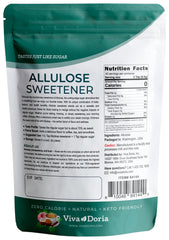 Viva Doria Allulose Sweetener in coffee enhances flavor with 70 percent sweetness of sugar