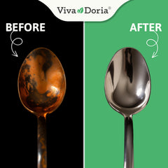 Viva Doria citric acid fine crystals highlight purity and solubility.