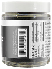 Viva Doria black lava salt crystals highlighting earthy aroma and shine