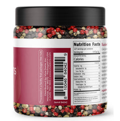 Viva Doria Rainbow peppercorns ground to unlock bold flavors for sauces.