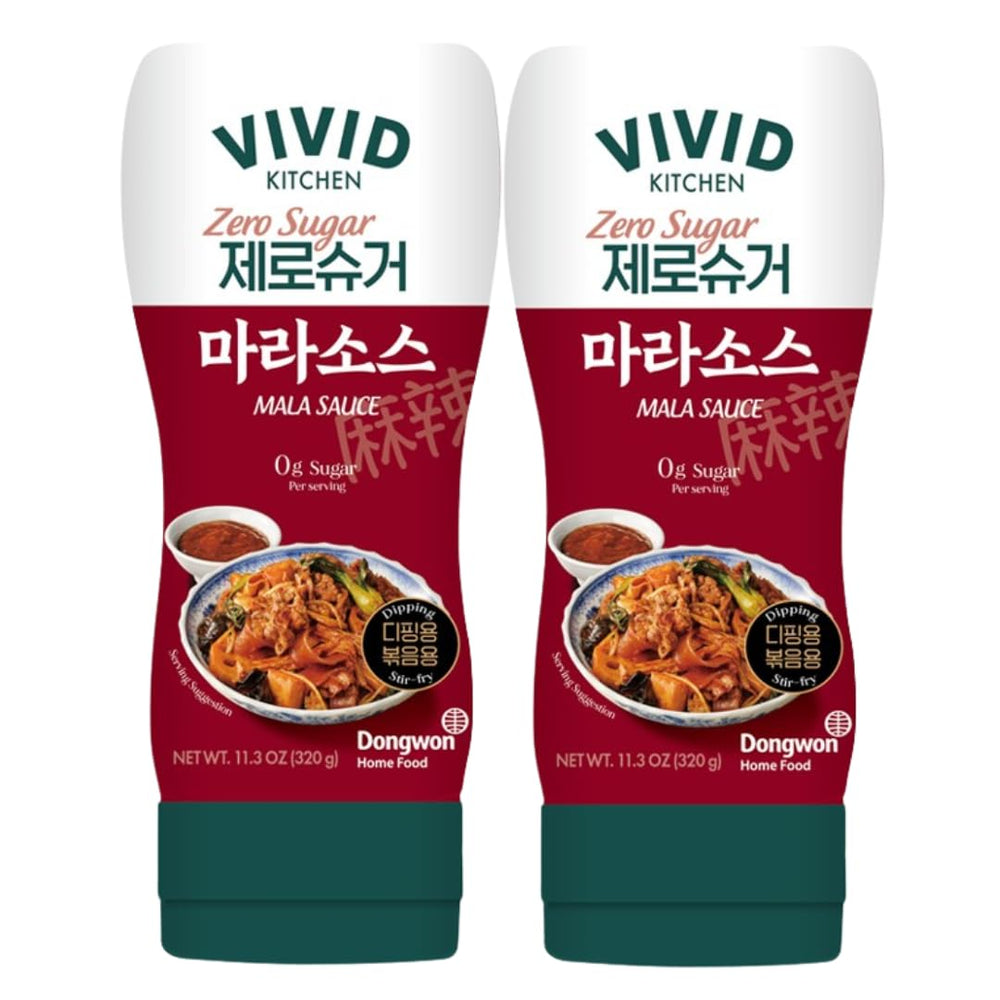 VIVID KITCHEN Mala sauce bottle pour, ready for quick spicy flavor boost