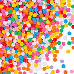 VoKaSar Rainbow Confetti Sprinkles bottle front for festive baking
