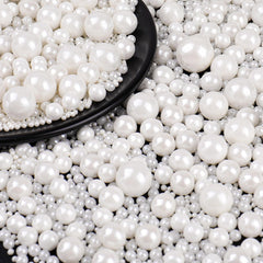 VoKaSar White Pearl Sprinkles packaging ready for elegant dessert decoration