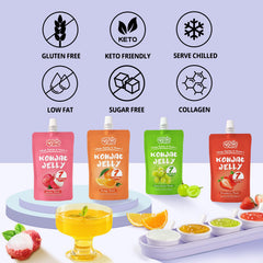 VOLO VERO Konjac jelly pouch orange flavor for a quick, guilt-free lift