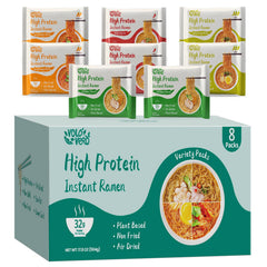 VOLO VERO Protein Ramen Chicken Bowl shows protein-packed plant-based meal in minutes