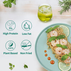 VOLO VERO Protein Ramen Spicy Kimchi Bowl for quick tangy plant protein