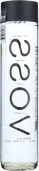 Close-up of VOSS bottle cap emphasizing freshness and seal.