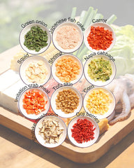 goji berries in vSlice seafood mix highlighting natural color and flavor
