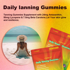 Close-up of VYIUNKTE gummies showing texture and vibrant watermelon color.