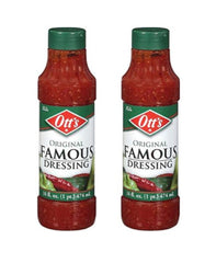 WAHALAA Ott's Original Dressing bottle ready to elevate salads with rich, versatile flavor.