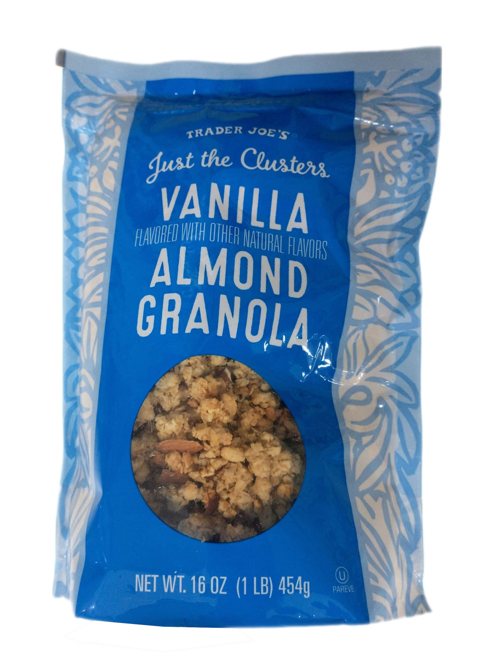 WAHALAA Trader Joe’s Vanilla Almond Granola Cereal pack-two box shows convenient packaging for easy breakfasts.