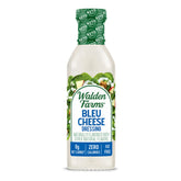 Walden Farms Bleu Cheese Dressing bottle shows bold flavor with zero calories