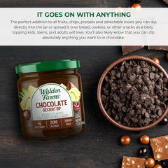 Walden Farms Dip Calorie Free Chocolate on ice cream — drizzle for a lighter treat.