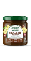 Walden Farms Dip Calorie Free Chocolate jar — zero-sugar indulgence for desserts.