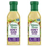 Walden Farms Honey Dijon Dressing bottle front showing zero calories