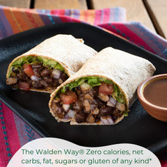 Walden Farms Original Barbecue Sauce dipping with grilled foods for a bold finish.