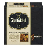 Walkers Highland Whisky Cake packaging highlights premium gift-ready presentation.