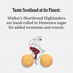 Walkers Highlanders pure butter shortbread texture with a rich bite