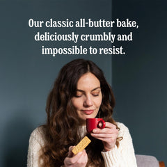 Walkers Shortbread Fingers on-tea-time-plate: ideal pairing for tea breaks.