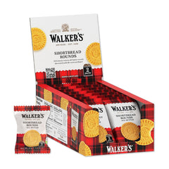 Walkers Shortbread Rounds two-cookie snack pack for on-the-go enjoyment