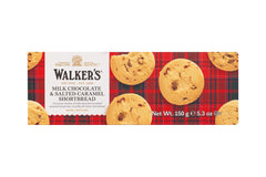 Walkers Shortbread salted caramel close-up, ideal with coffee