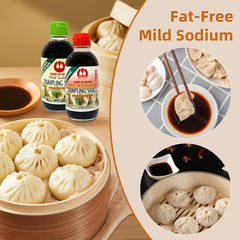Kosher-certified Wan Ja Shan sauce ready for versatile, inclusive meals.