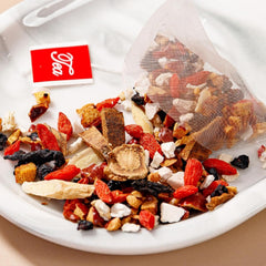 Wanciment red dates and wolfberries steeping, hinting at natural sweetness