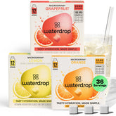 Waterdrop Hydration Cubes orange flavor dissolving for on-the-go hydration