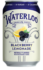 Waterloo Sparkling Water aluminum can pack offers sustainable on-the-go refreshment.