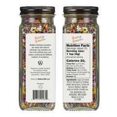 Watkins Rainbow Decorating Sprinkles 3-pack display for celebrations