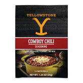 Watkins Yellowstone Cowboy Chili Seasoning jar-front view reveals bold flavor for chili