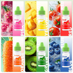 Wayin yellow coloring liquid bottle pour adds sunny tint to cakes.