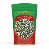 We Got Nuts Green Wasabi Peas bag front shows bold flavor for on-the-go snacking.