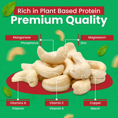 We Got Nuts oil-free natural cashews, clean taste for healthy snacking.