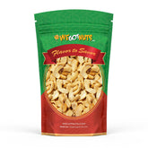 We Got Nuts raw cashew pieces in resealable bag preserve freshness for recipes.