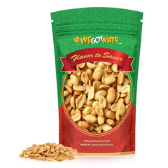 We Got Nuts roasted unsalted peanuts 5lb bag ideal for healthy snacking.
