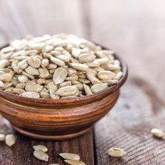 We Got Nuts roasted sunflower seeds ideal for trail mixes and salads.