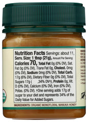 Wedderspoon Manuka Honey cream texture—smooth spread ideal for yogurt and pastries.