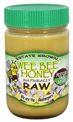Wee Bee Honey jar, naturally raw, rich flavor ideal for tea and snacks