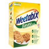 Weetabix Banana Biscuits pack front showing a convenient breakfast option