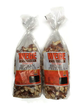 Wege Sourdough Broken Pretzels 2-pack on a rustic board; hearty crunch for snacking.